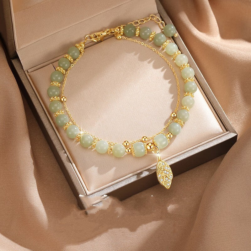 Sterling Hetian Jade Legacy Bracelet