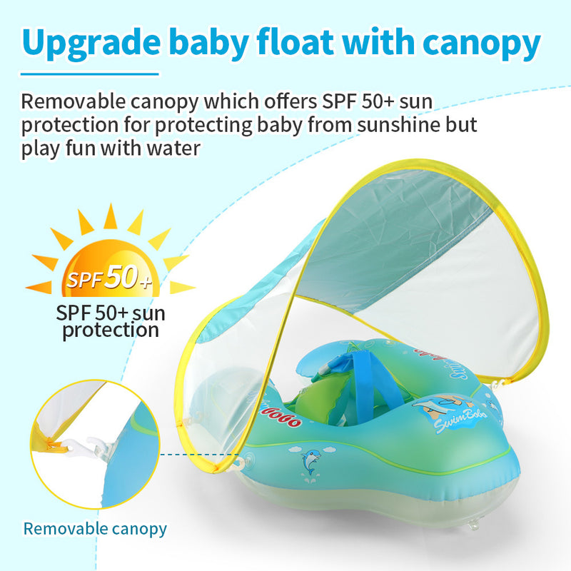 Baby Swimming Float With Canopy