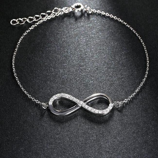 Silver Infinity Bracelet