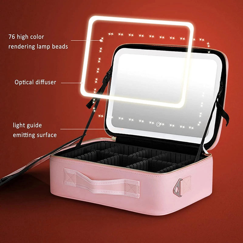 Smart LED Cosmetic Case