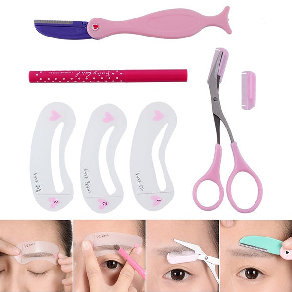 Eyebrow Trimming Tool Set