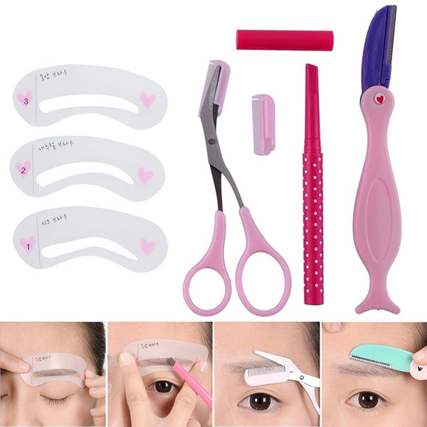 Eyebrow Trimming Tool Set