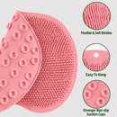Silicone Foot Scrubber Mat Non-Slip Suction Cups Shower Massager UK