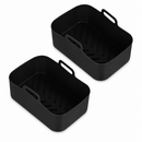 Reusable Silicone Air Fryer Basket Liner Non Stick Pot BPA Free Dishwasher Safe