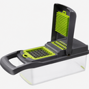 16-in-1 Multifunction Vegetable Chopper & Mandoline Slicer with Container UK