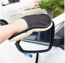Soft Microfibre Car Cleaning Glove Plush Wash Mitt Dusting Polishing Reusable