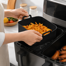 Reusable Silicone Air Fryer Basket Liner Non Stick Pot BPA Free Dishwasher Safe