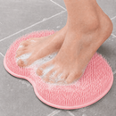 Silicone Foot Scrubber Mat Non-Slip Suction Cups Shower Massager UK