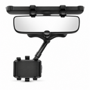 Universal Car Rear View Mirror Phone Holder 360° Adjustable Smartphone Mount
