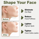Natural Jade Roller & Gua Sha Set Facial Massage Skin Care Depuffing Tool