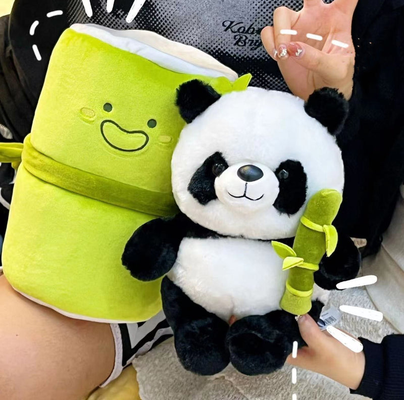 Plush Bamboo Panda