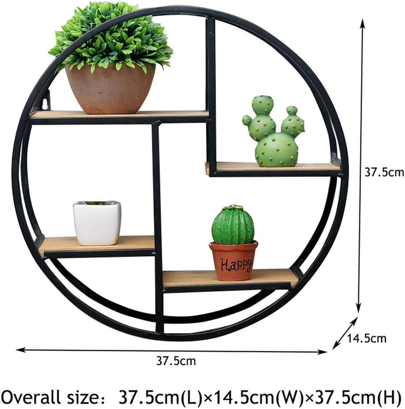 Round Floating Shelf