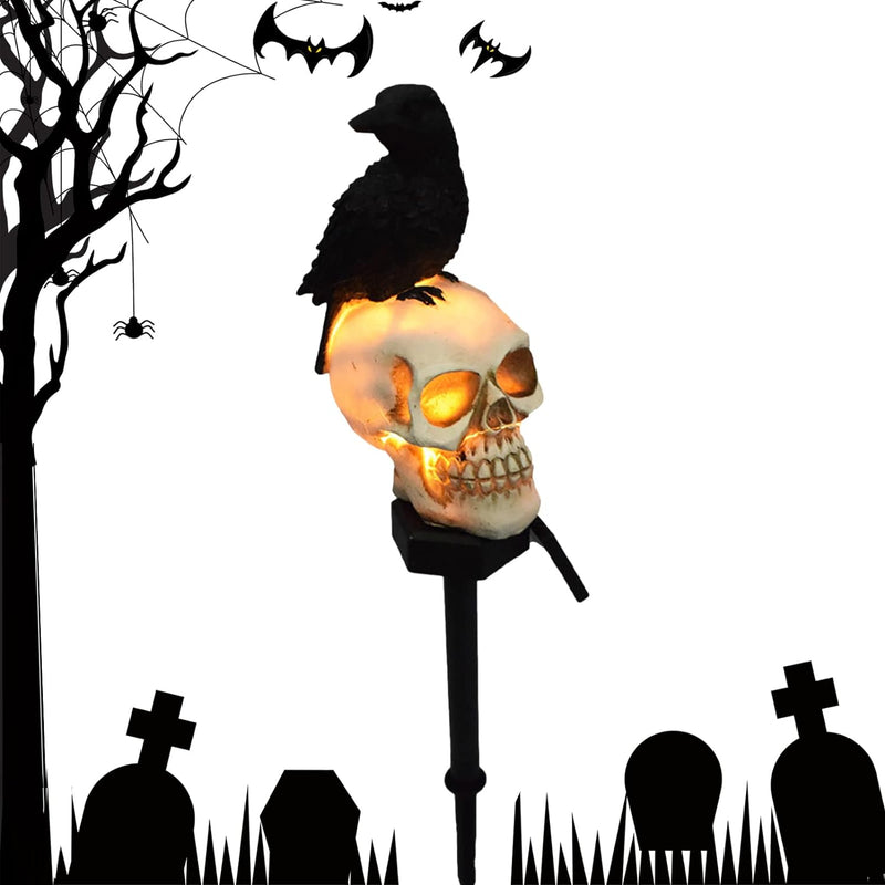 Halloween Pathway Light Skull