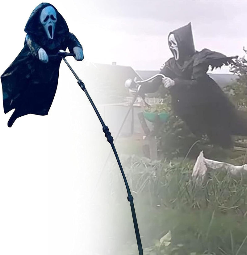 Ghost Face Scarecrow