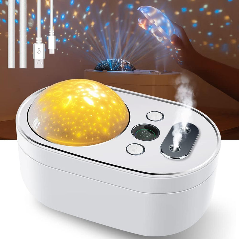 Star Night Light Humidifier Projector