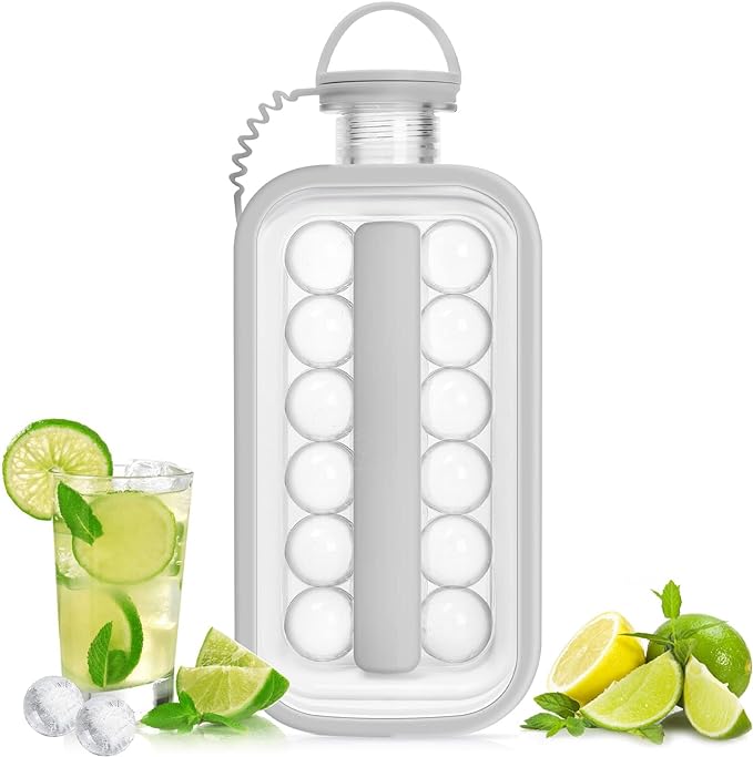 2 in 1 Ice Cube Bottle