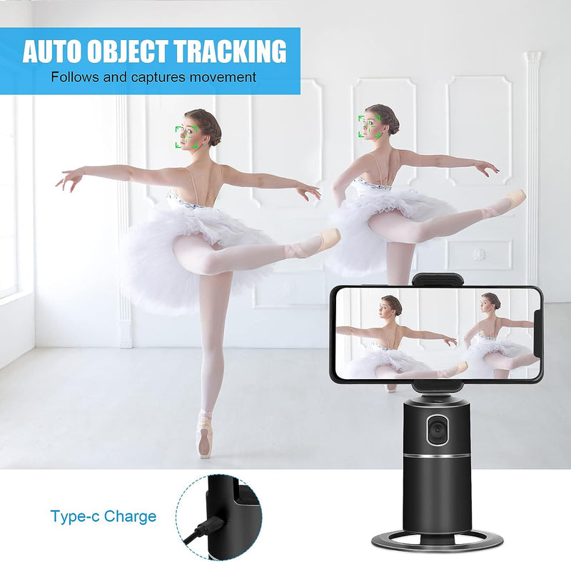 Smart Face Tracking Phone with Tripod Stand