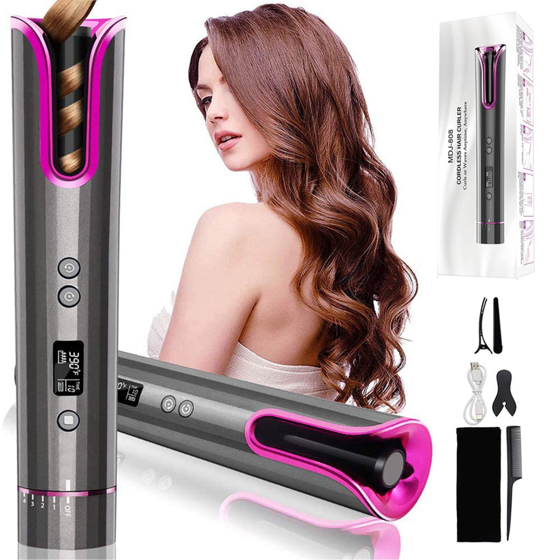 Wireless Automatic Hair Curler