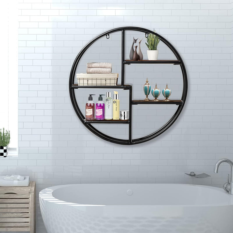 Round Floating Shelf