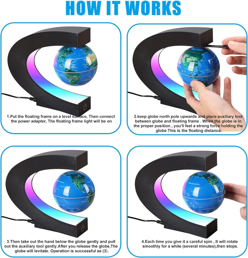 Magnetic Levitation Globe