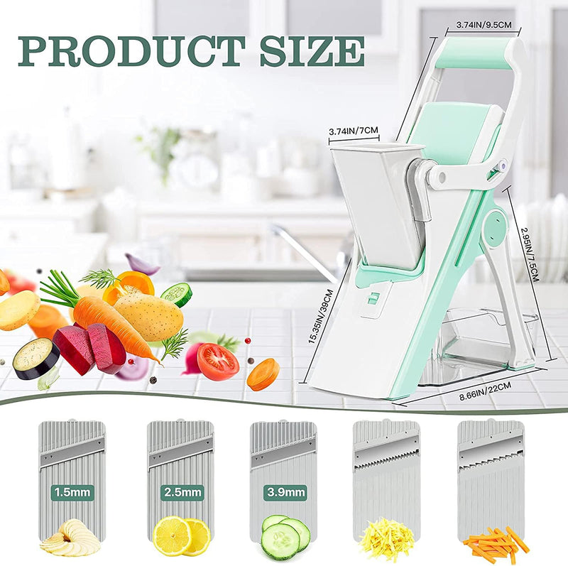 5-in-1 Safe Vegetable Cutter