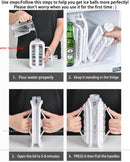 2 in 1 Ice Cube Bottle
