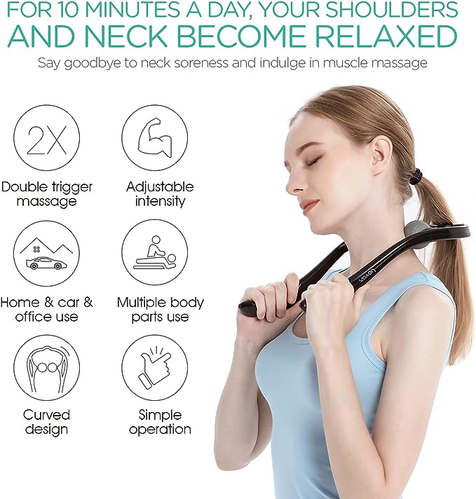 Dual Trigger Neck Massager