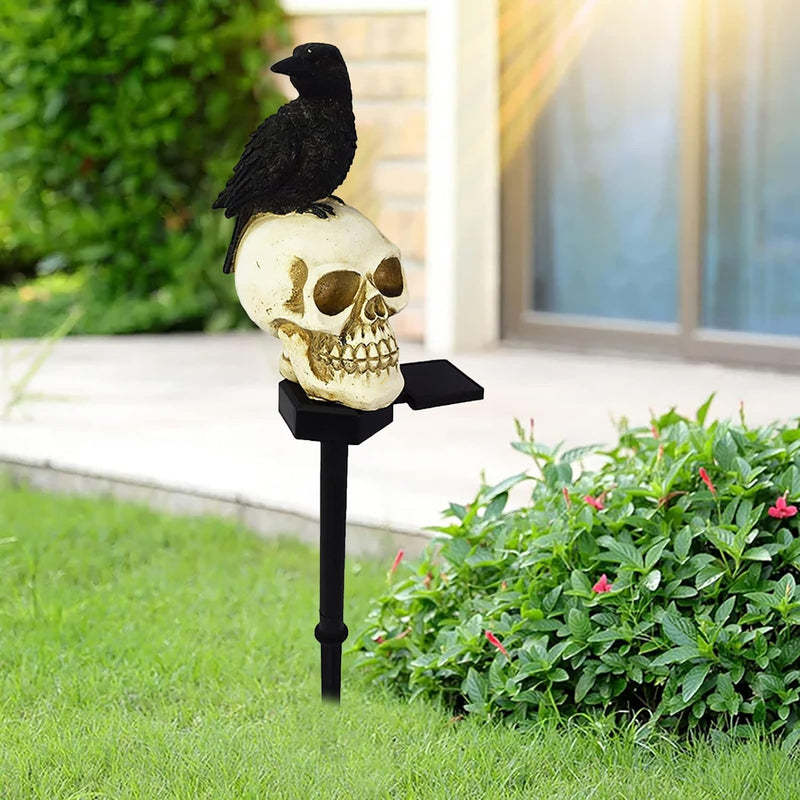 Halloween Pathway Light Skull