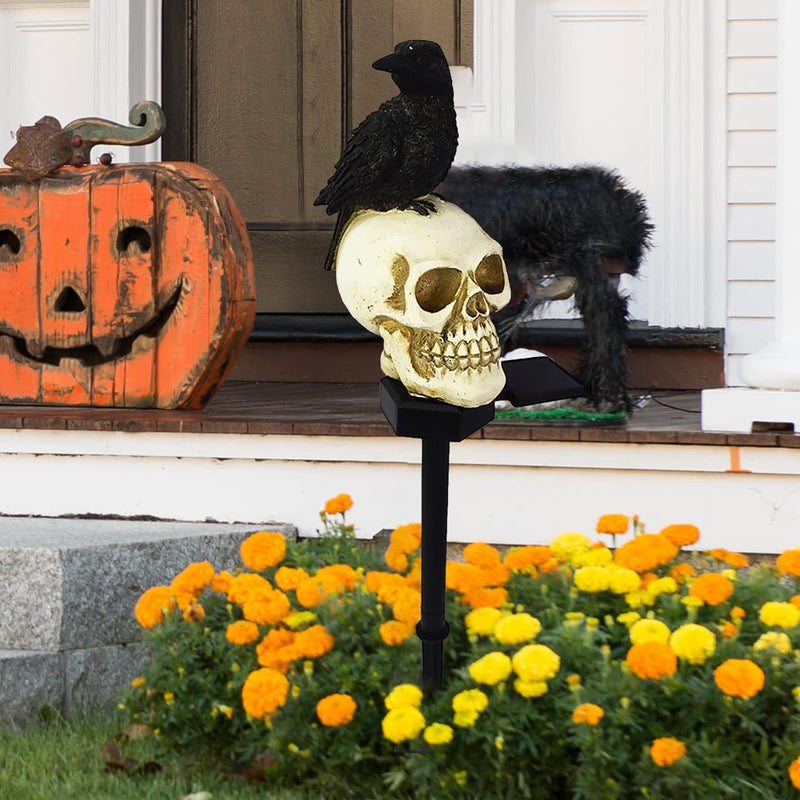 Halloween Pathway Light Skull