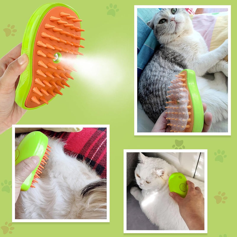 3 In 1 Cat Steam Brush