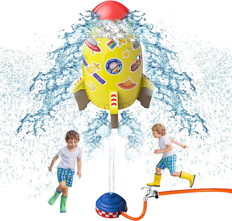 Rocket Launcher Water Sprinkler Toy