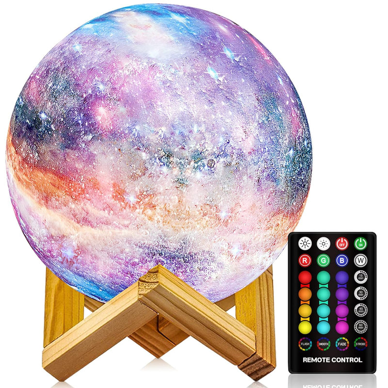 Galaxy Moon Lamp