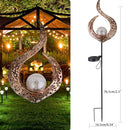 Solar Flame Outdoor Lamp