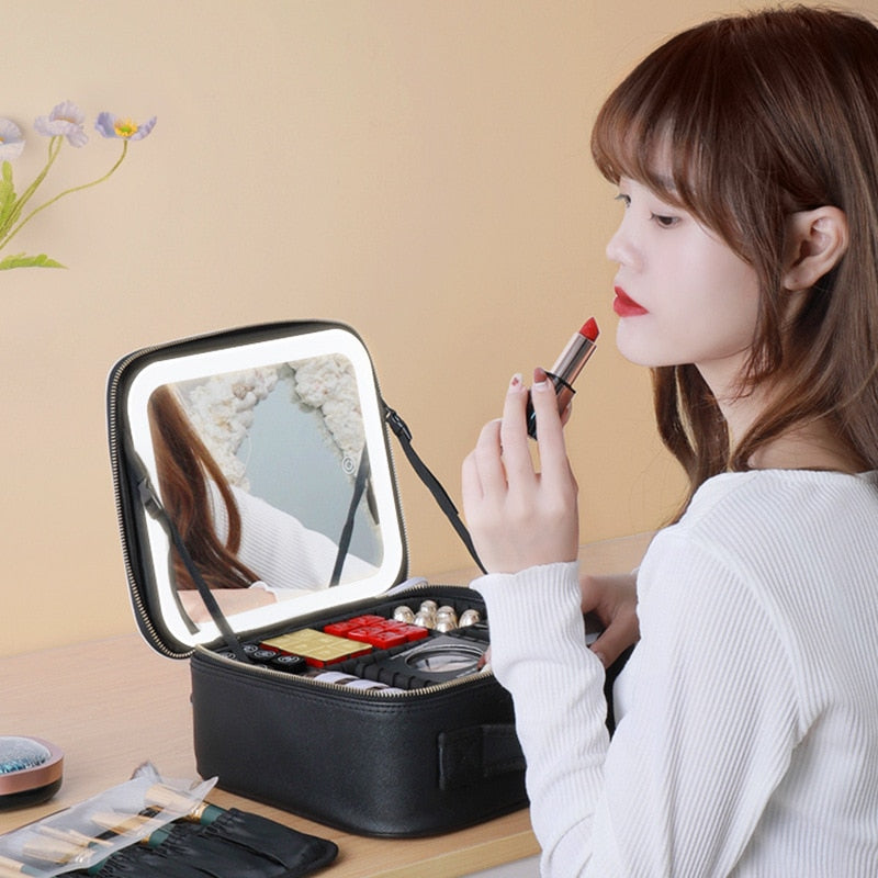 Smart LED Cosmetic Case