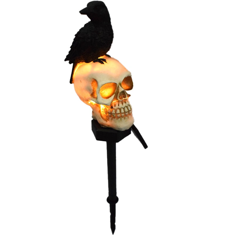 Halloween Pathway Light Skull