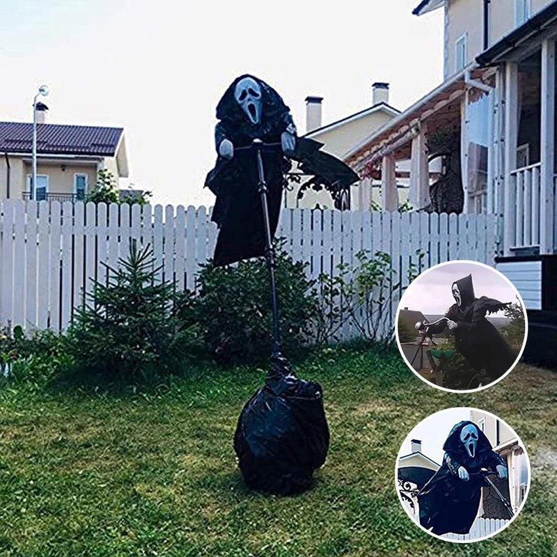 Ghost Face Scarecrow