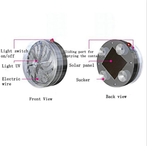 Solar Kill Button Solar Mosquito Killer