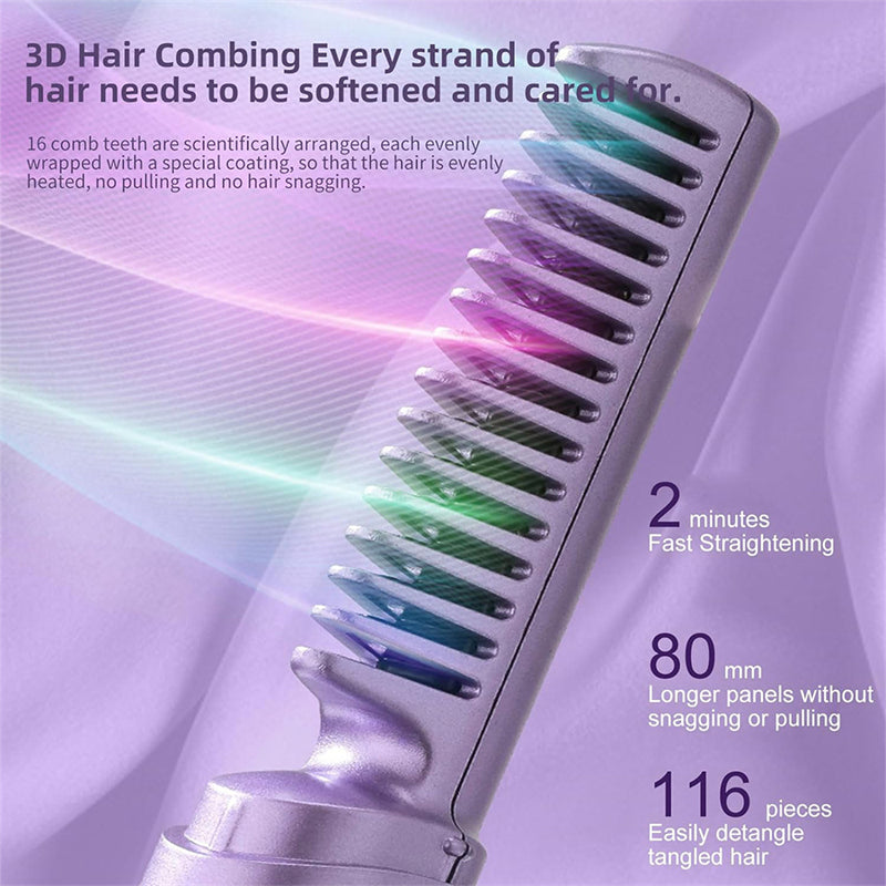 Wireless Hair Hot Comb