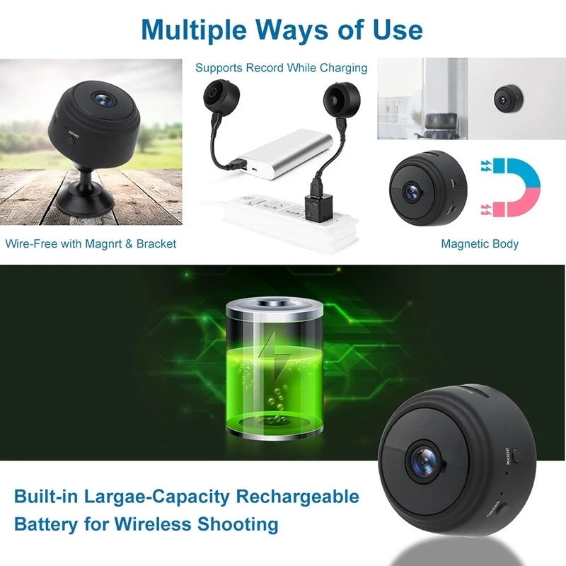 Magnetic WIFI Mini Spy Camera